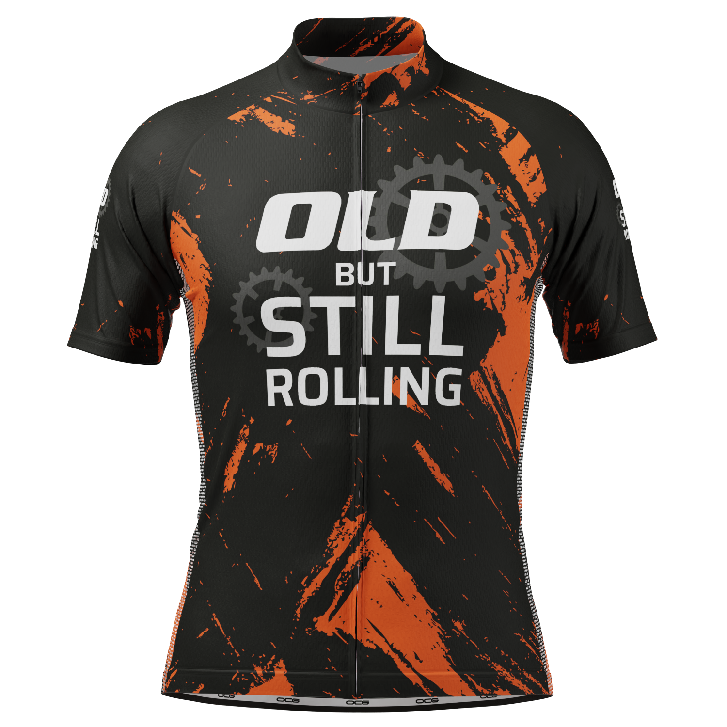Men's Old But Still Rolling Short Sleeve Cycling Jersey Premium Comfort & Performance