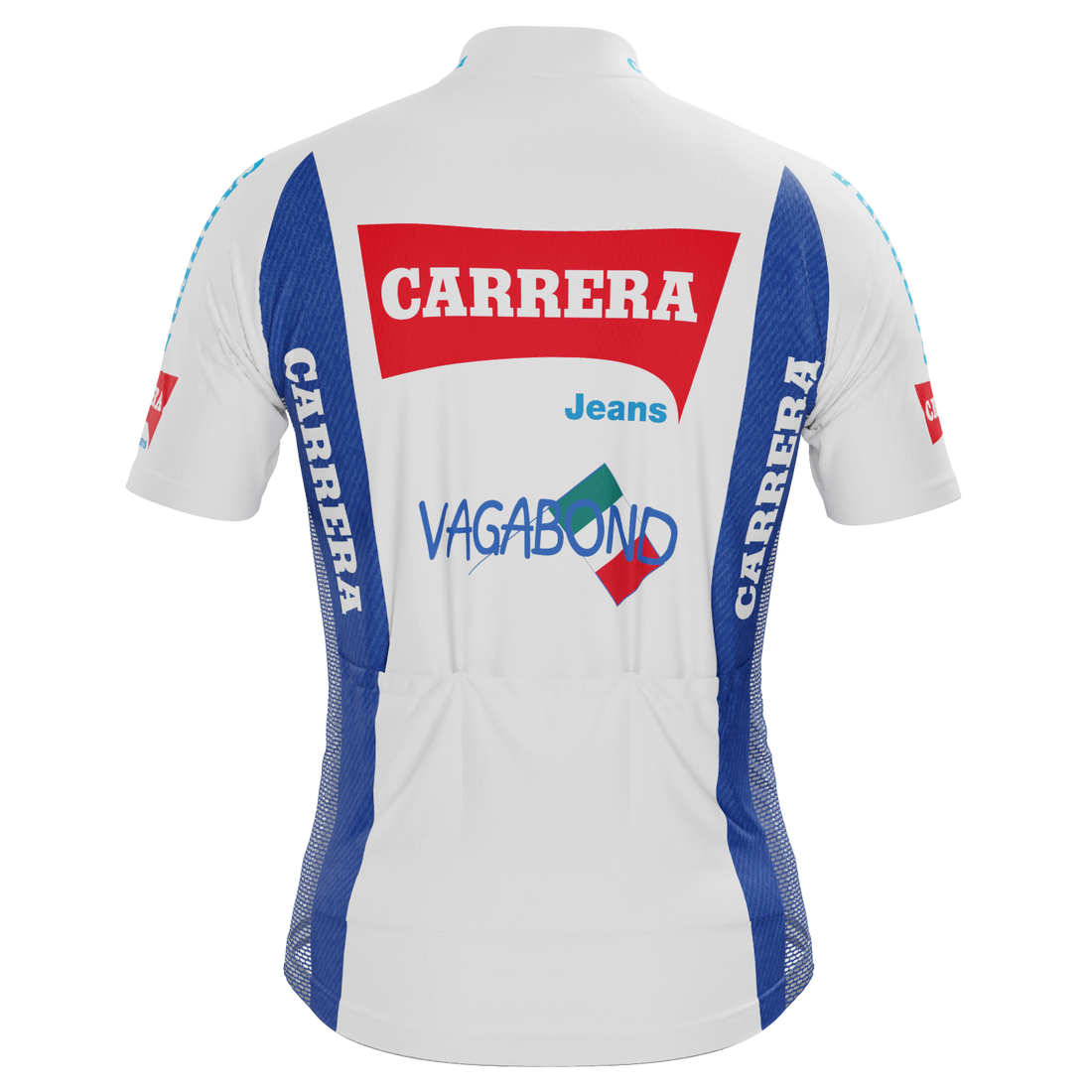 Men's Carrera Short Sleeve Cycling Jersey Moisture-Wicking Performance