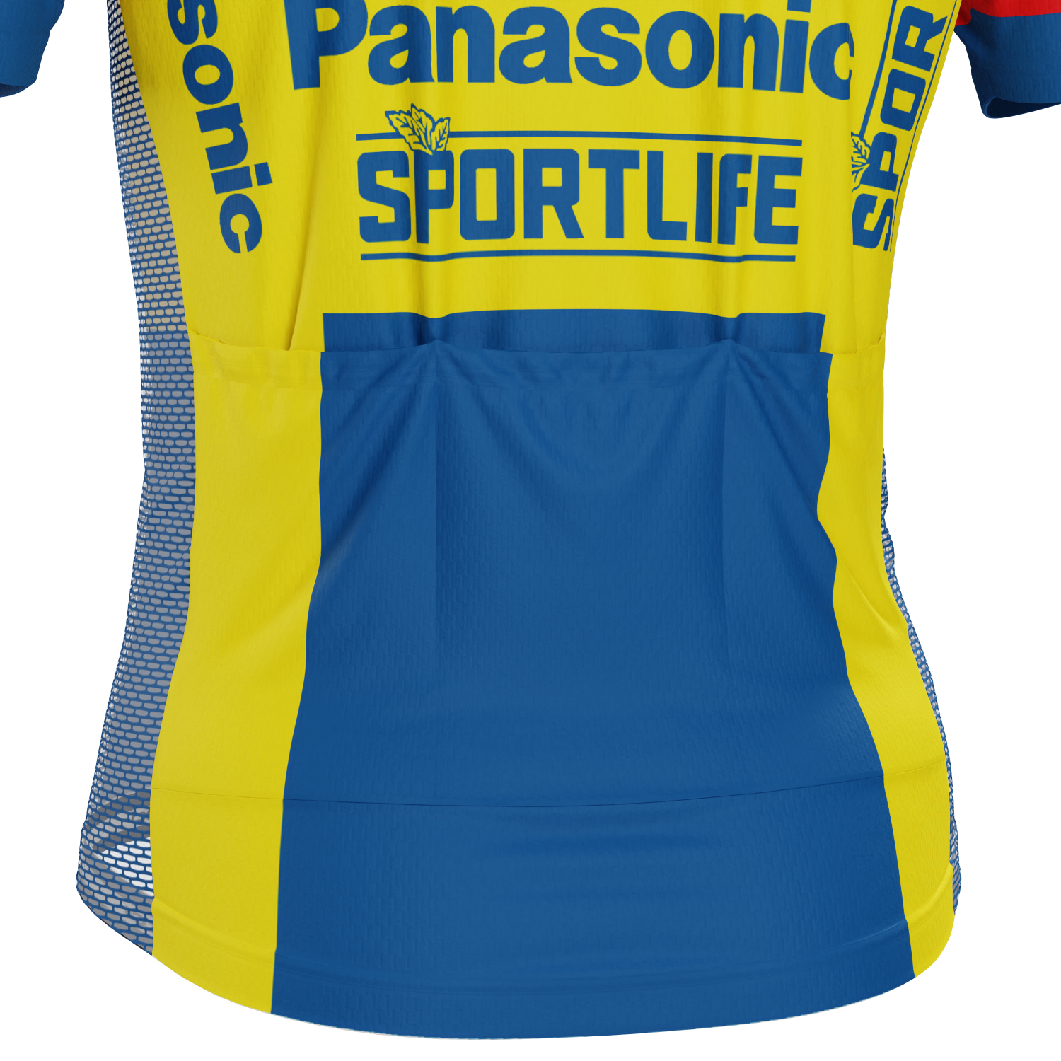Men's Panasonic Sportlife Short Sleeve Cycling Jersey Quick-Dry Performance