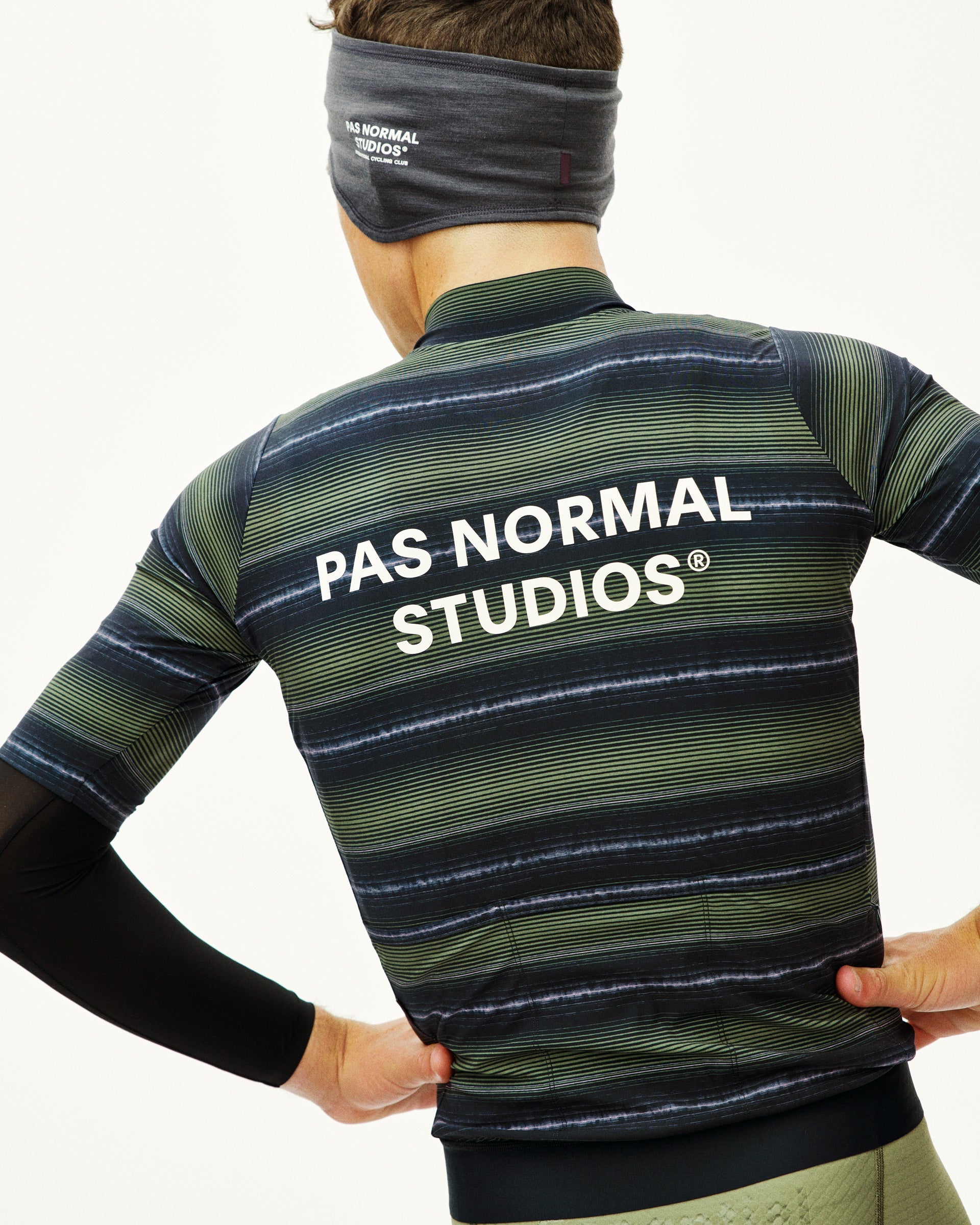 PNS Essential Men's Jersey Light Olive/Stripe