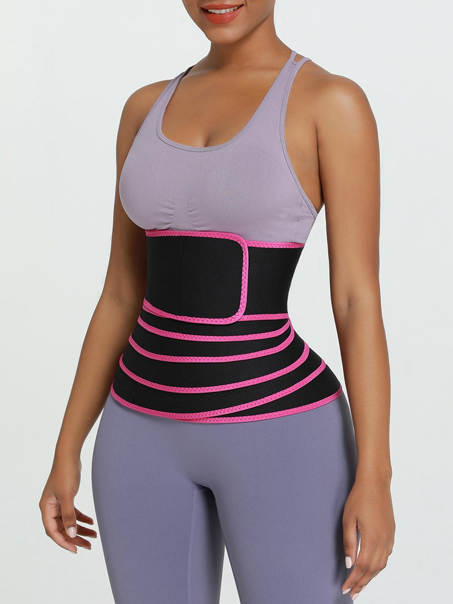 Neoprene Tummy Control Fat Burning Fitting Waist Trimmer Wrap Shaper Belt