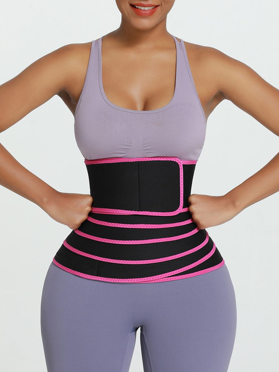 Neoprene Tummy Control Fat Burning Fitting Waist Trimmer Wrap Shaper Belt