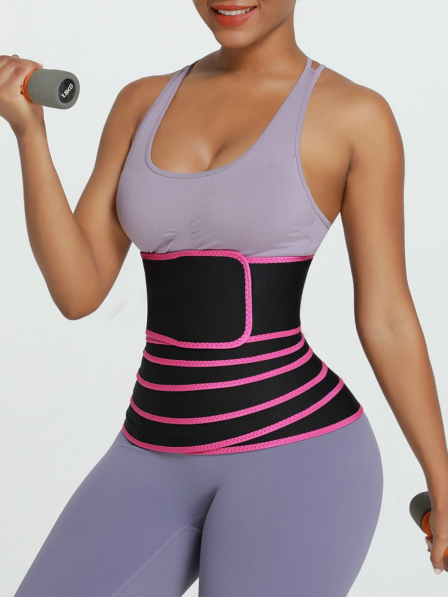 Neoprene Tummy Control Fat Burning Fitting Waist Trimmer Wrap Shaper Belt
