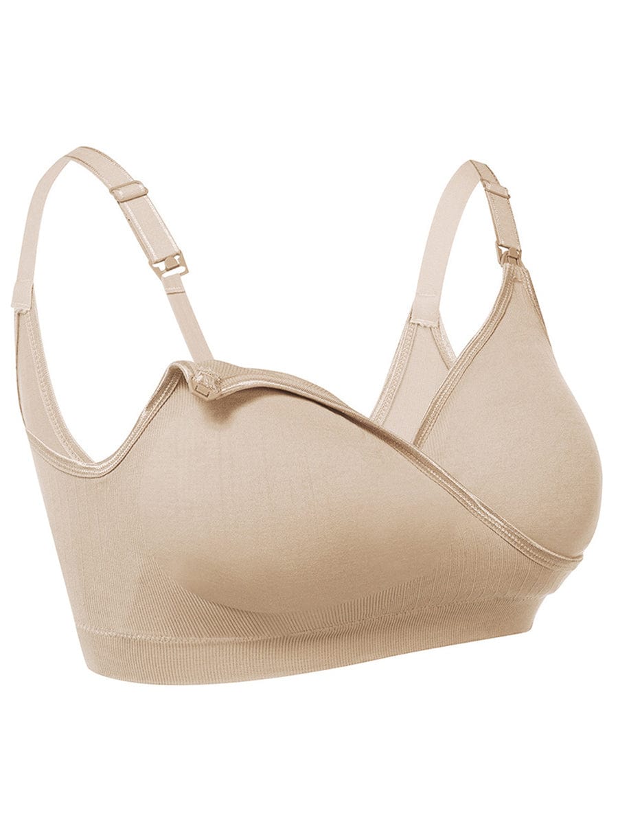 3 Pcs Nursing Bra Seamless Nursing Maternity Breastfeeding Bras Adjustable Sleep Bra