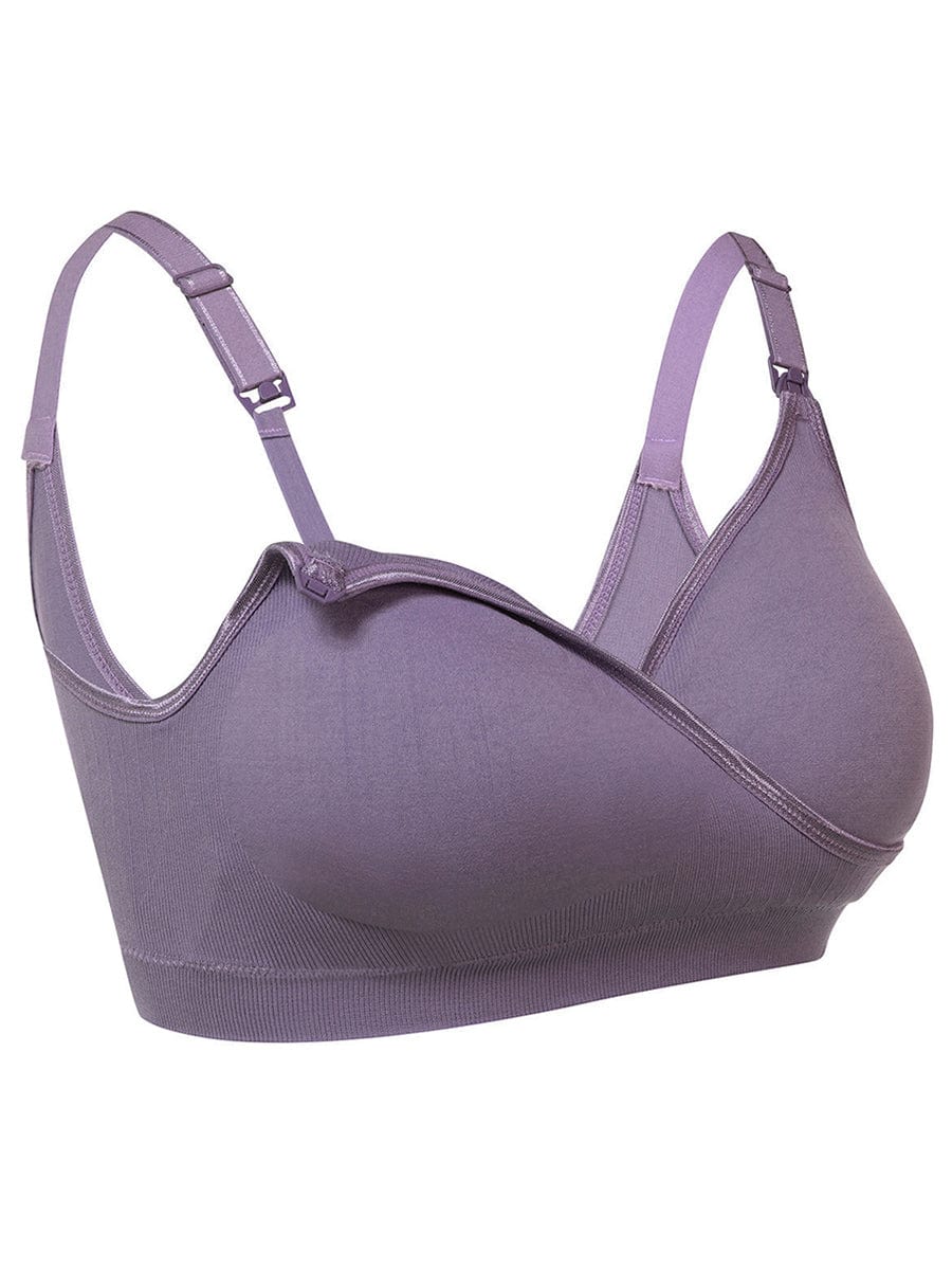 3 Pcs Nursing Bra Seamless Nursing Maternity Breastfeeding Bras Adjustable Sleep Bra