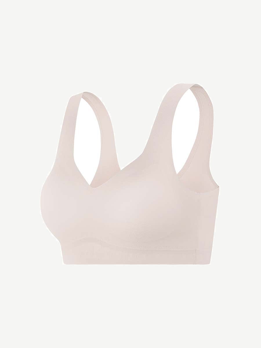 Soft-Touch Smoothing Fabric Fashion Elasticity Seamless Bra Lightweight