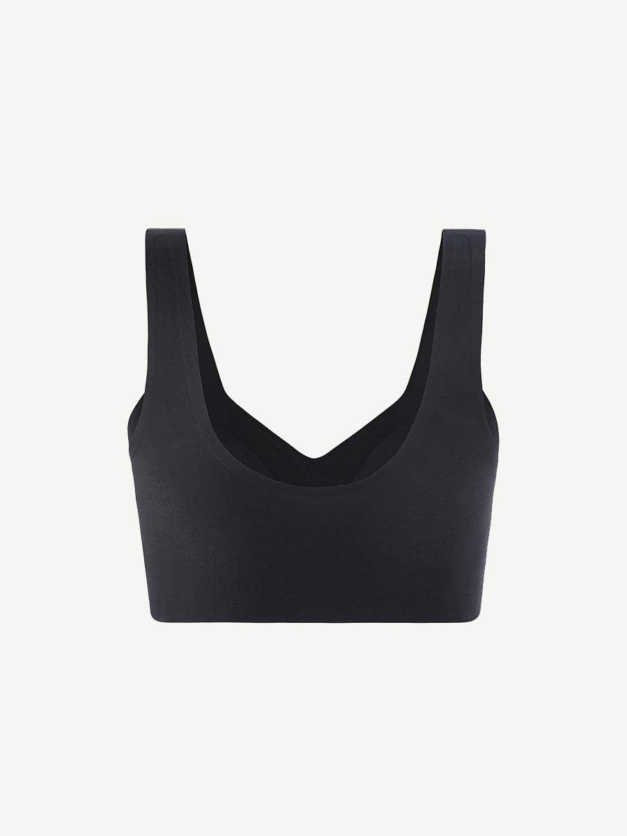Soft-Touch Smoothing Fabric Fashion Elasticity Seamless Bra Lightweight