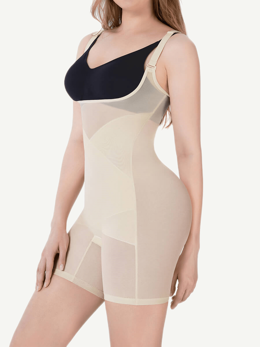 One-piece Bodysuit U-shaped Chest Support Abdomen flattening