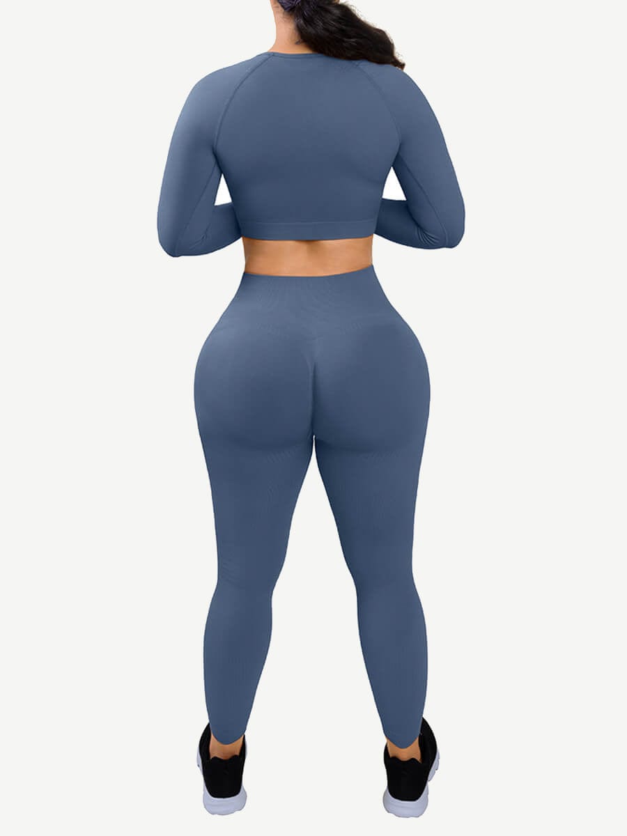 🌿Eco-friendly 3D Printing Thumbhole Seamless Sportswear
