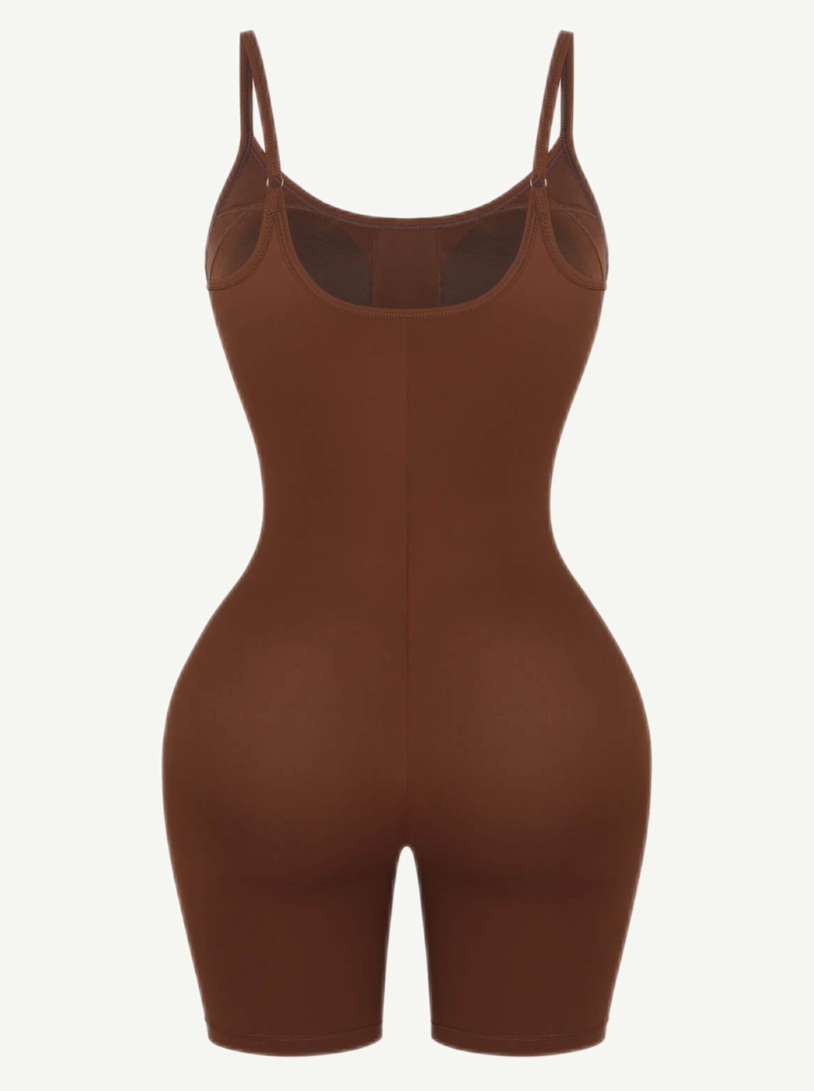 Mid-Thigh Fitness & Shaping Breathable Romper