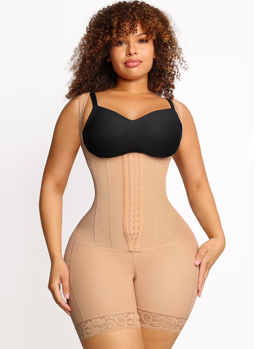 Conpression 6 Steel Boned Shapewear For Women Tummy Trimmer Control