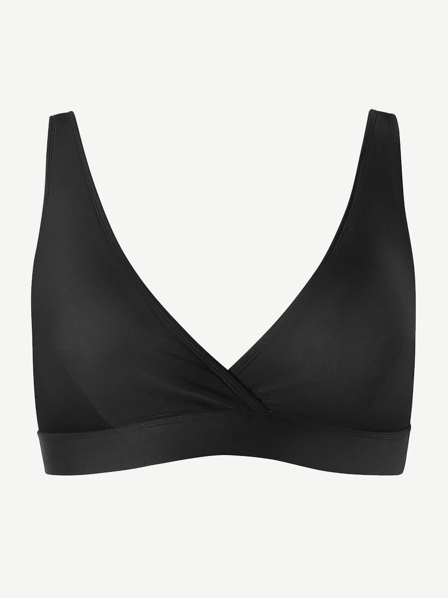 Surplice Neckline Bikini Top