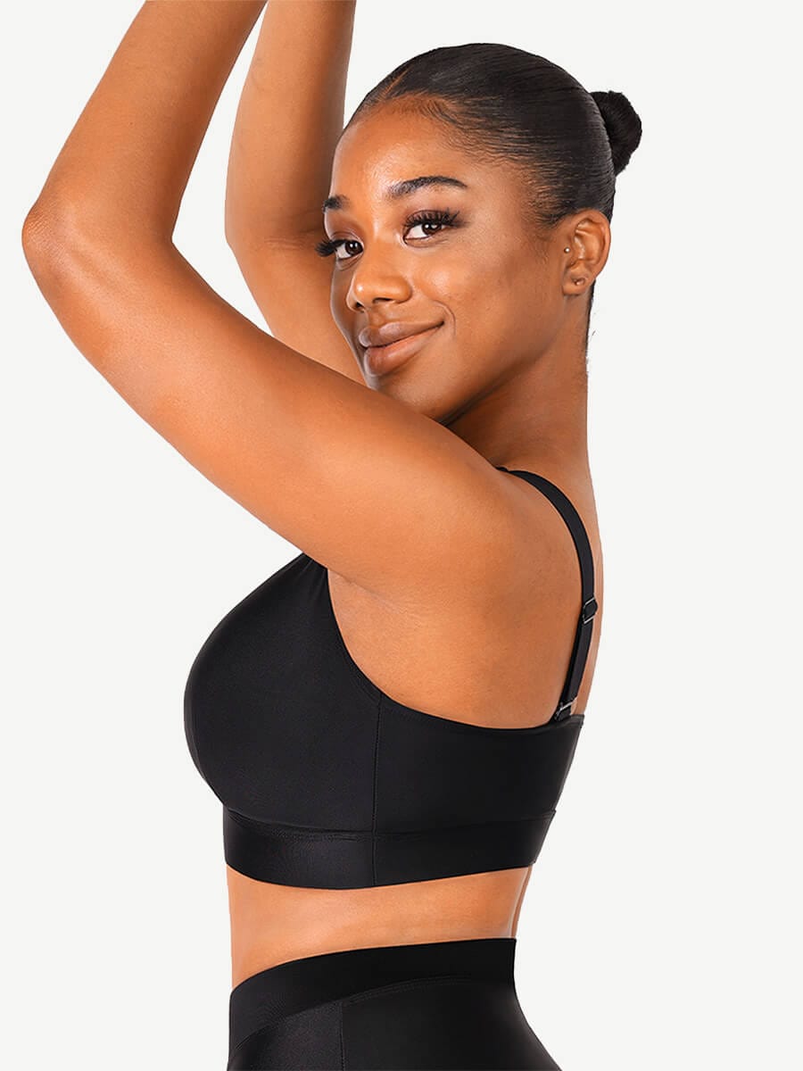 Surplice Neckline Bikini Top