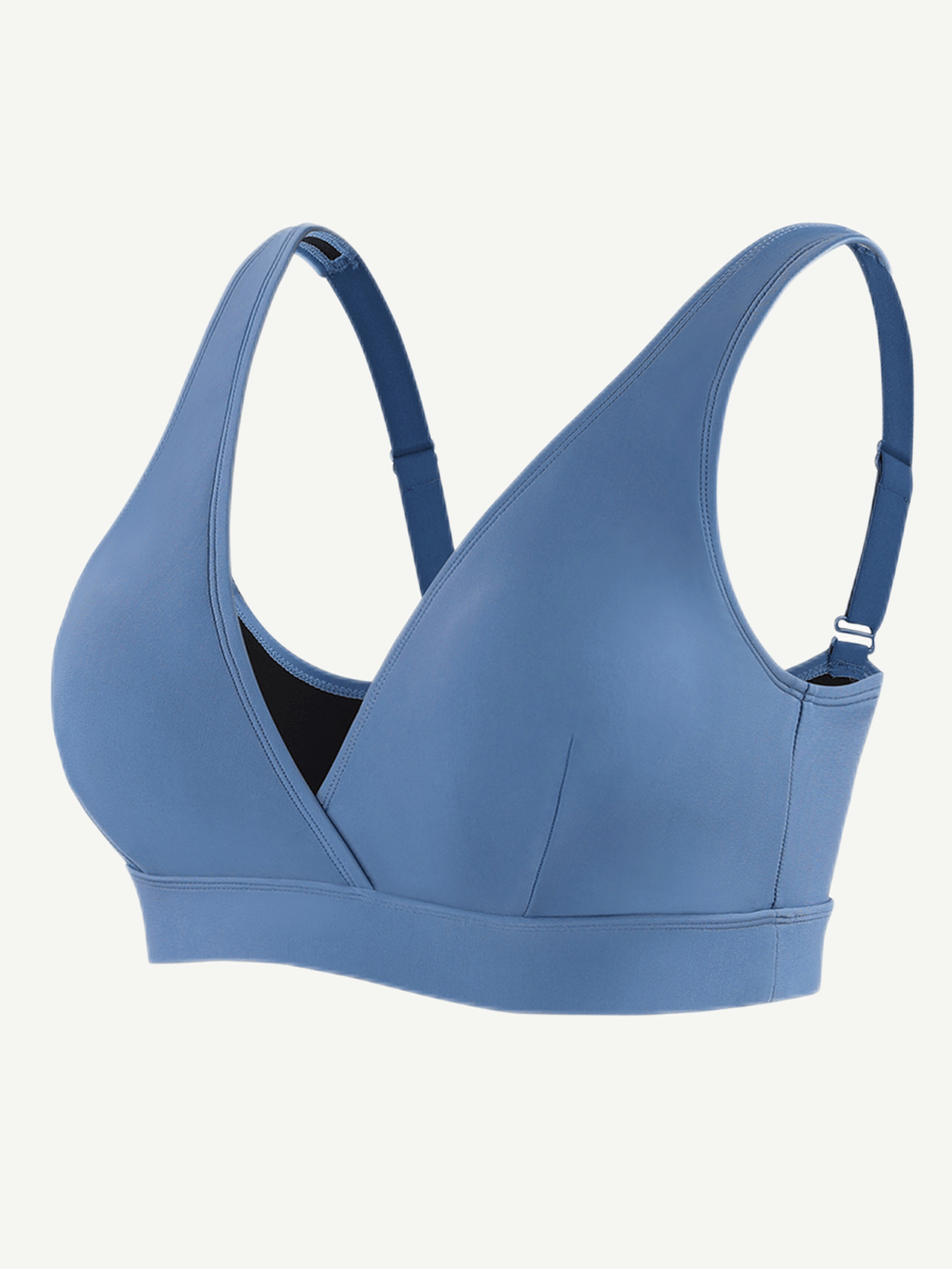 Surplice Neckline Bikini Top