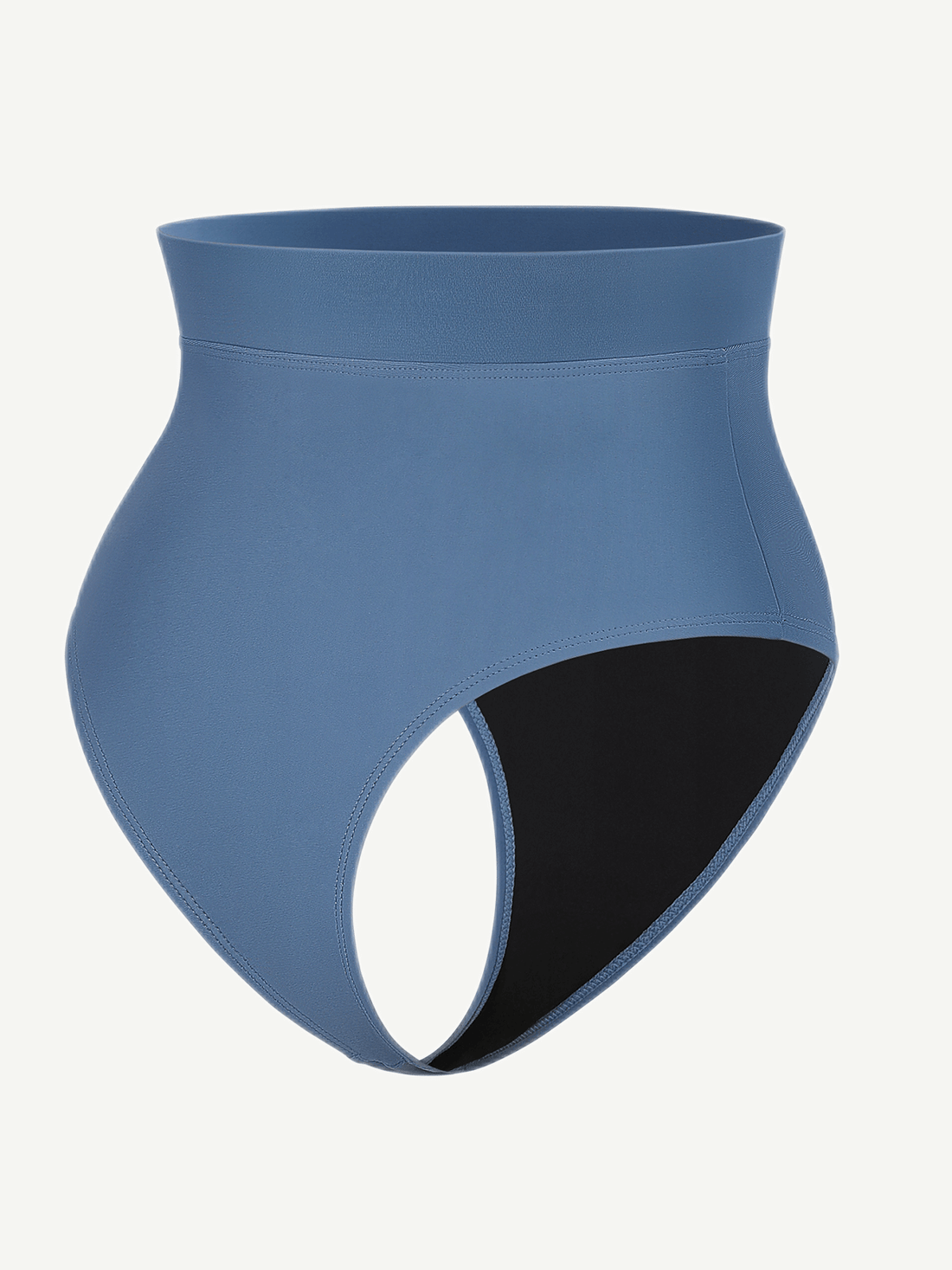 Zip Front Bikini Tummy control Bottom