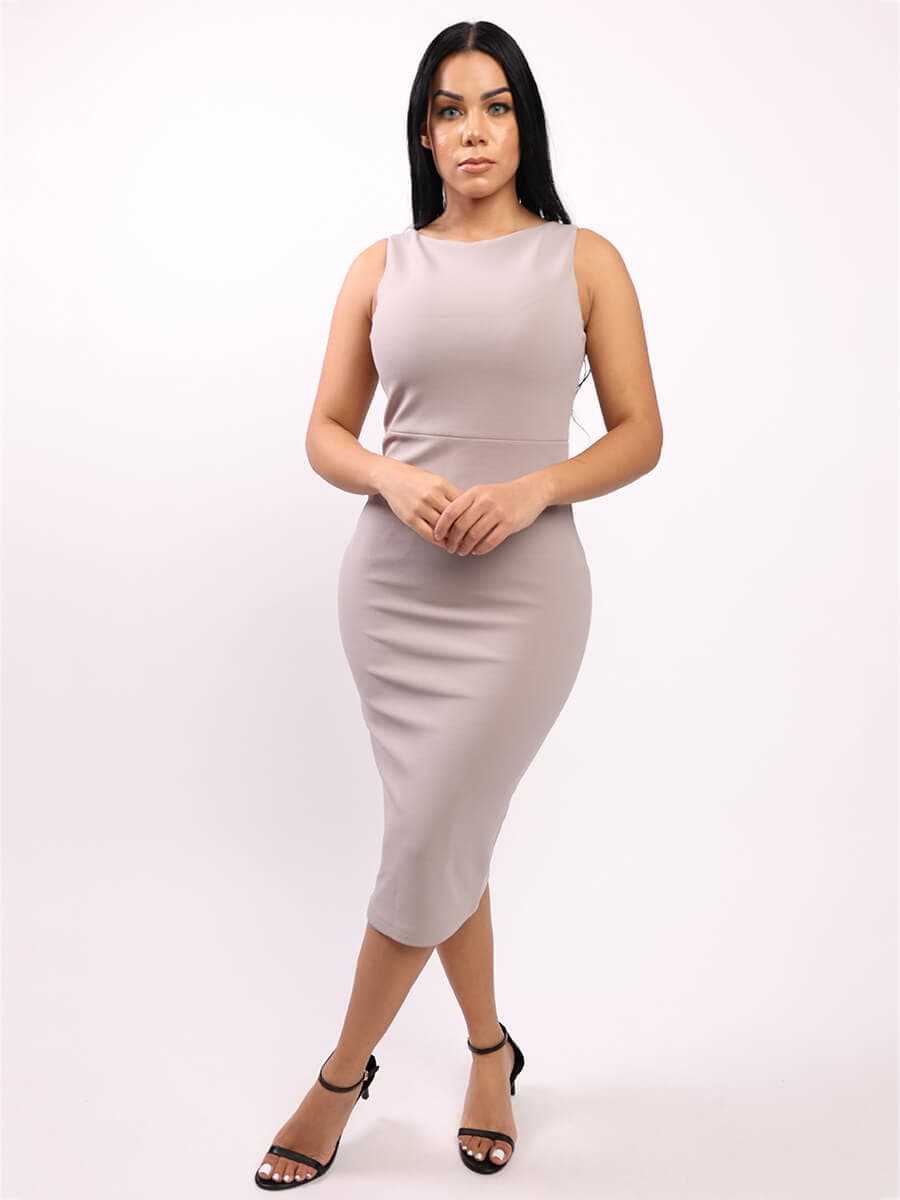 One-Piece Bodysuit Back Large U-shaped Design with 3/4 Cup