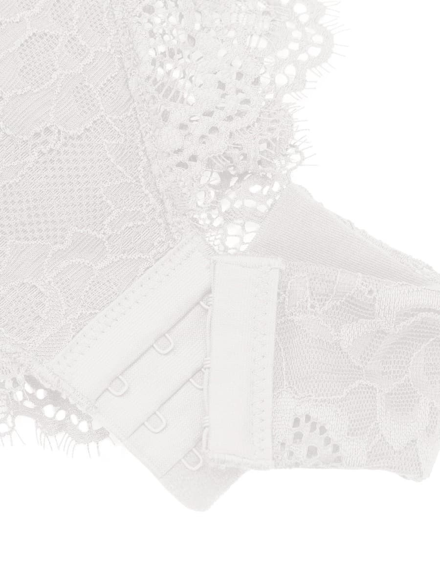 Sexy Lace Breast Support Adjustable Shaper for Bridal Bodysuit