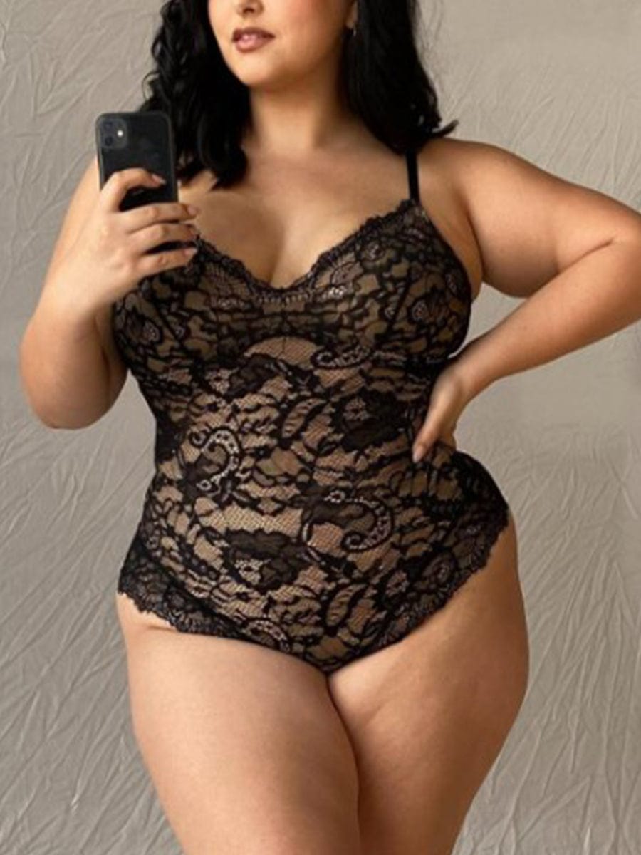 Sexy Lace Breast Support Adjustable Shaper for Bridal Bodysuit