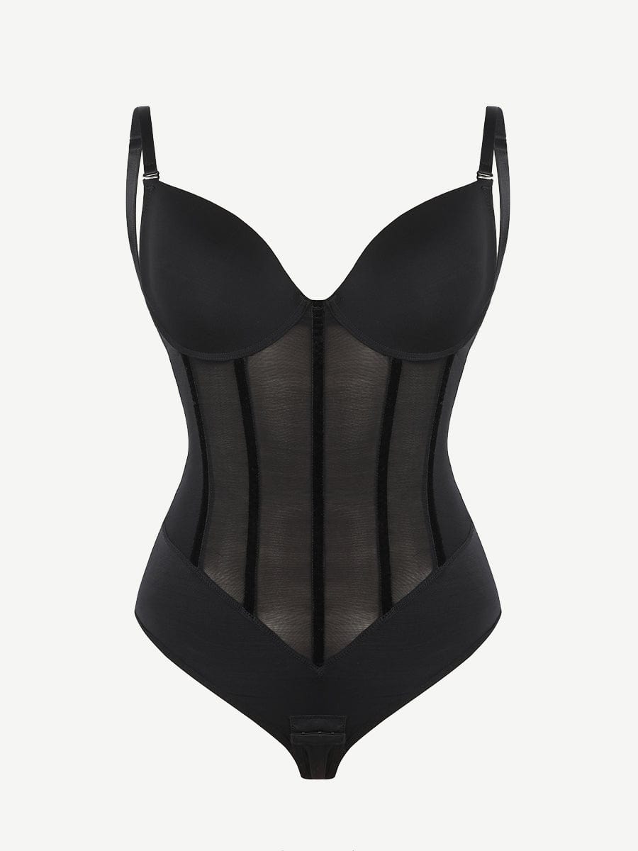 Back U Design Comfy Compression Shapewear with 5 Steel Bones