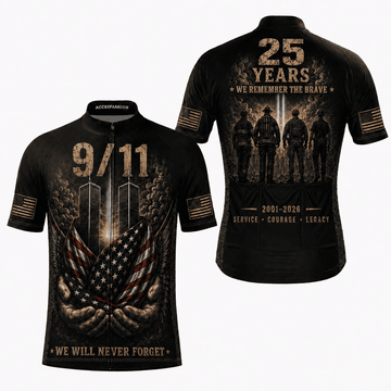 9/11 25 Years We Will Never Forget Cycling Kit