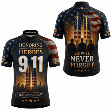 9/11 25th Anniversary Honoring the Heroes Cycling Jersey & Kit