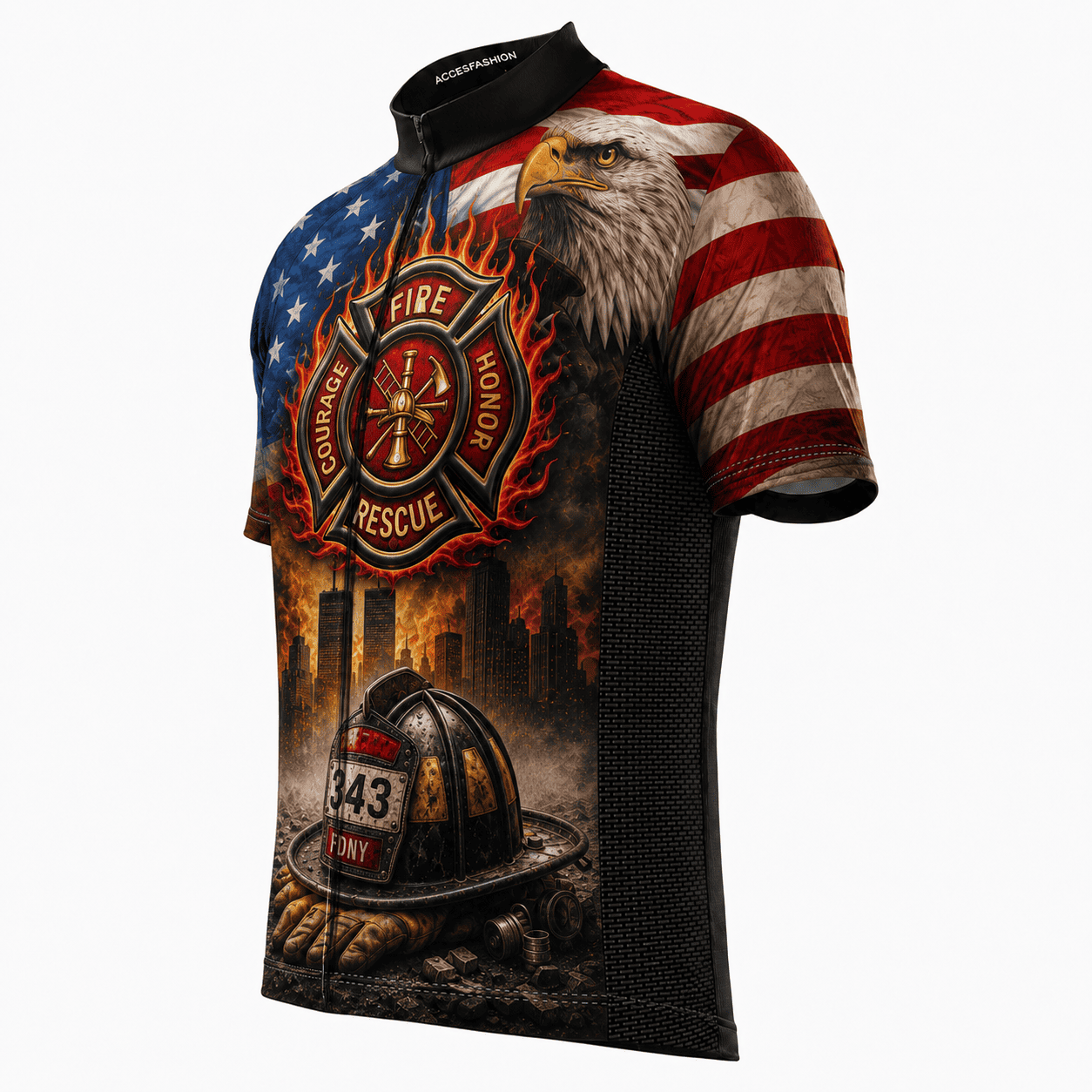 9/11 Fire Rescue Memorial Cycling Jersey & Kit