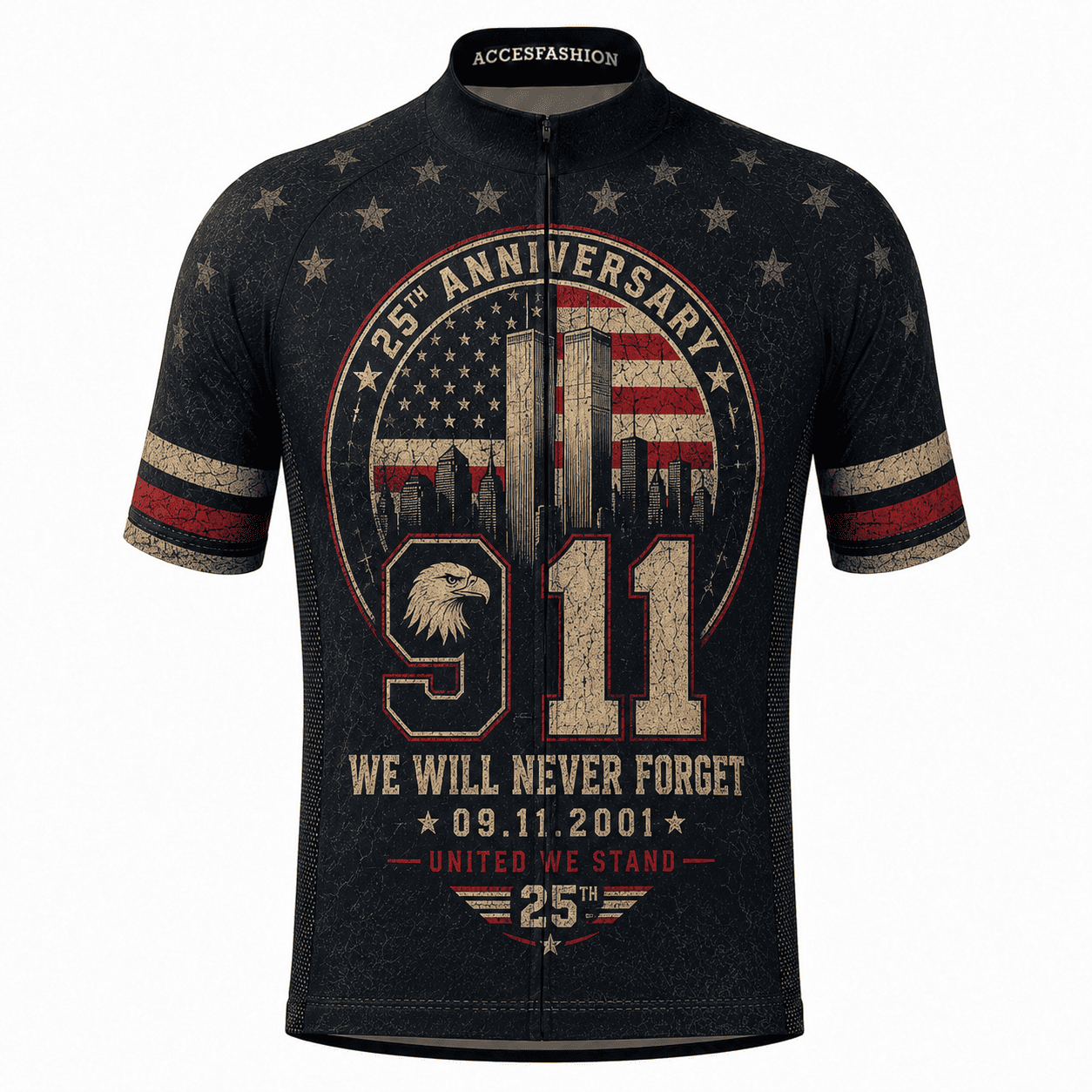 9/11 Never Forget 25th Anniversary Cycling Kit