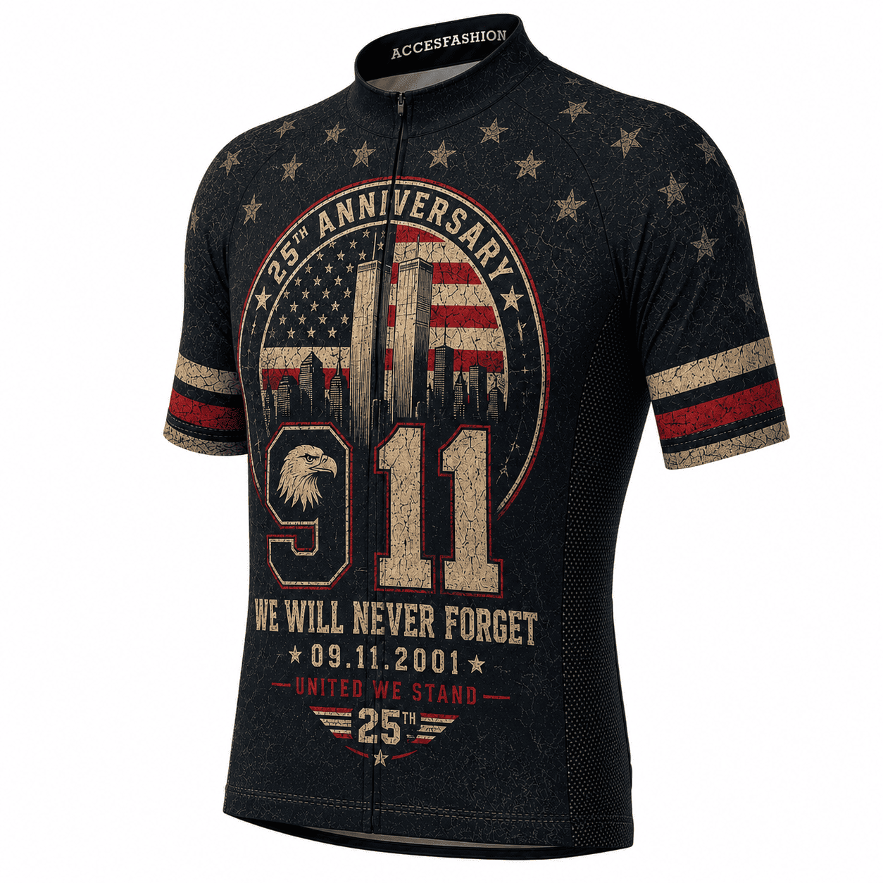 9/11 Never Forget 25th Anniversary Cycling Kit