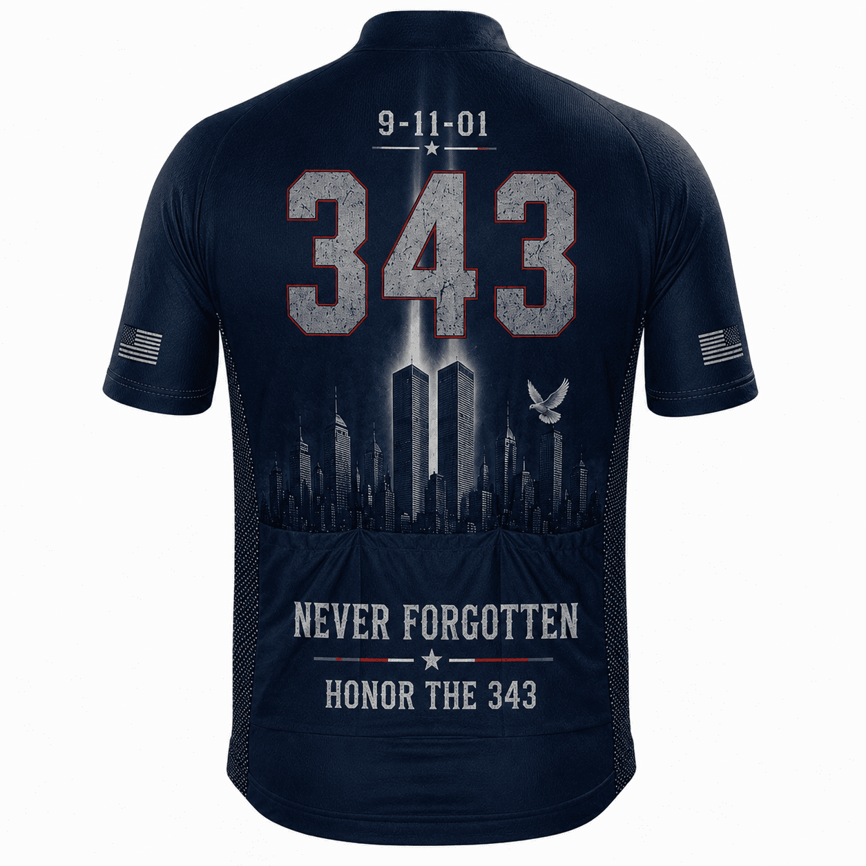 9/11 Never Forgotten 343 Memorial Cycling Kit
