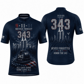 9/11 Never Forgotten 343 Memorial Cycling Kit