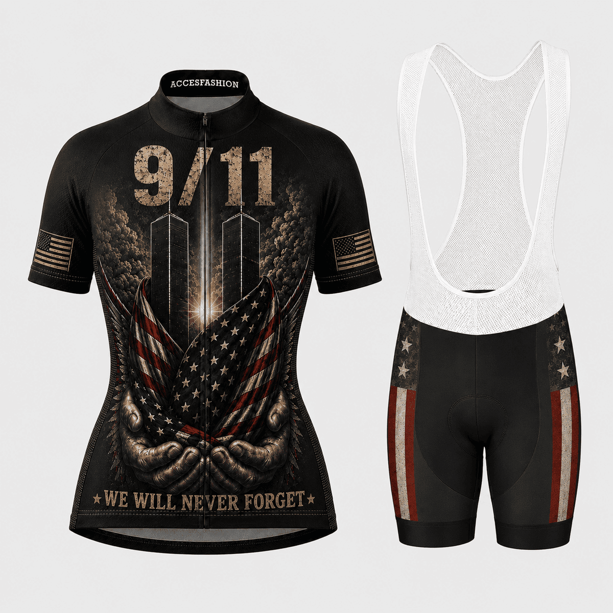 9/11 25 Years We Will Never Forget Cycling Kit