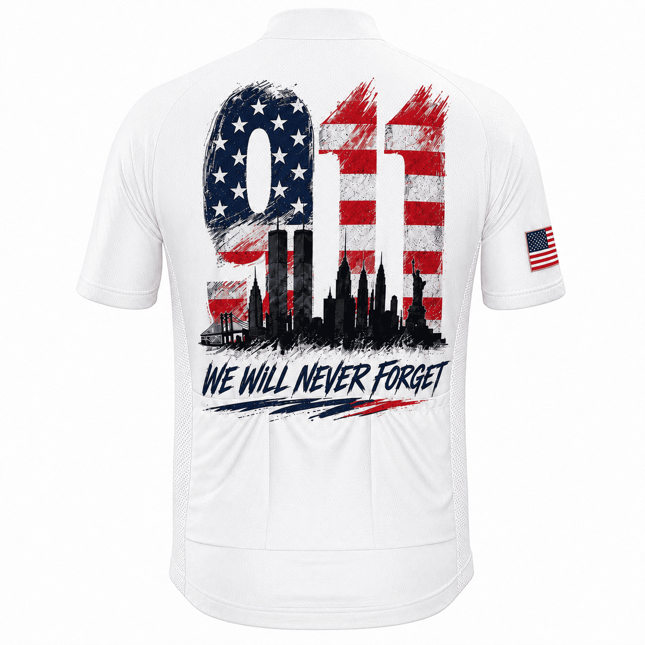 9/11 Never Forget 25th Anniversary Cycling Jersey Kit