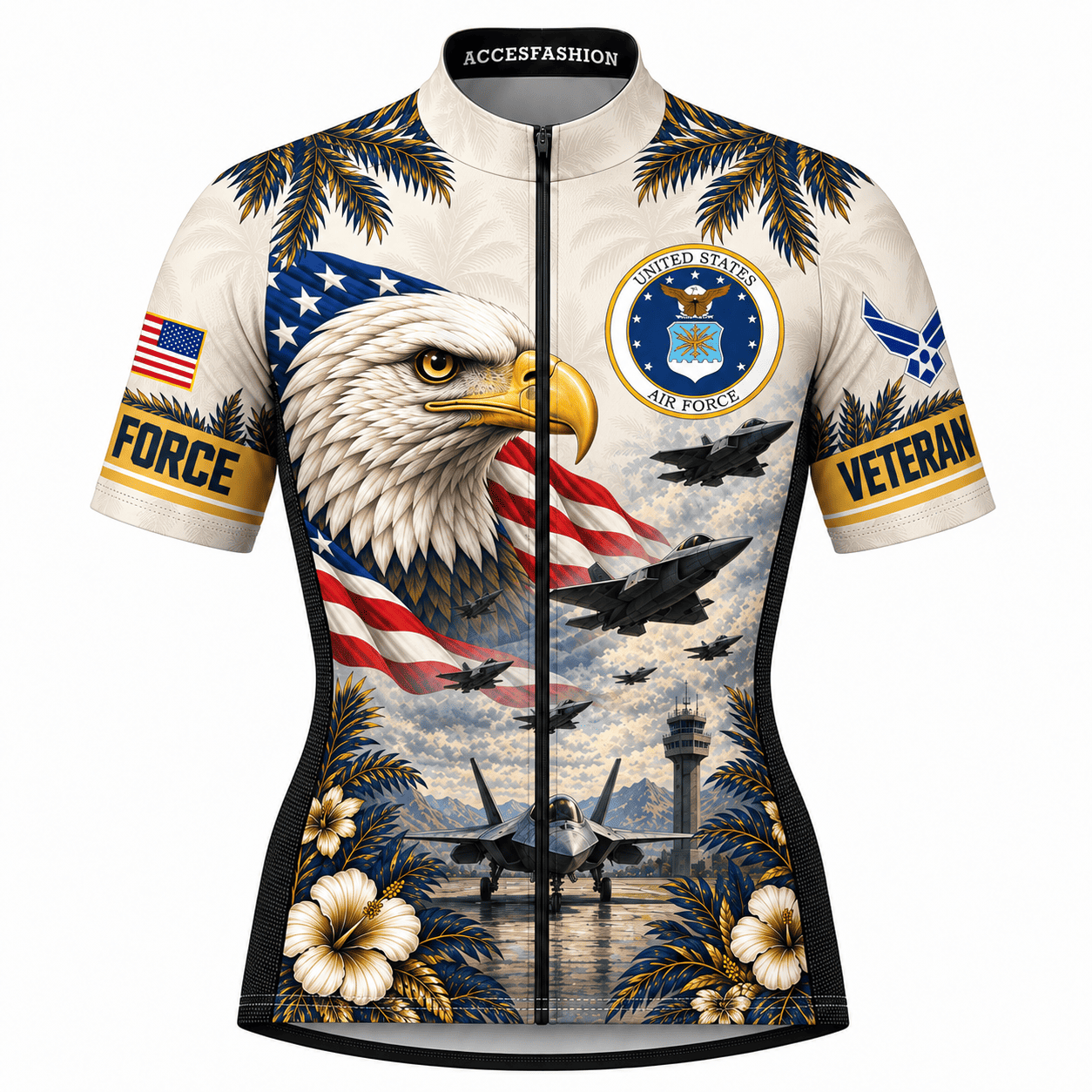 Men's American Eagle Veteran Cycling Kit, Gifts For US Veterans