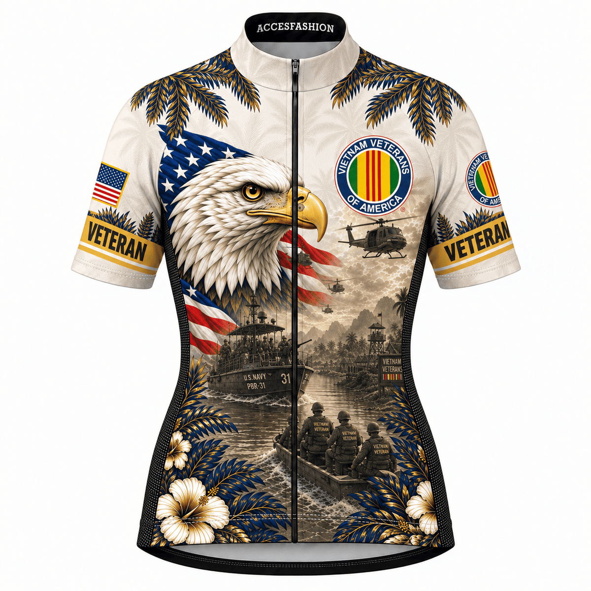 Men's American Eagle Veteran Cycling Kit, Gifts For US Veterans