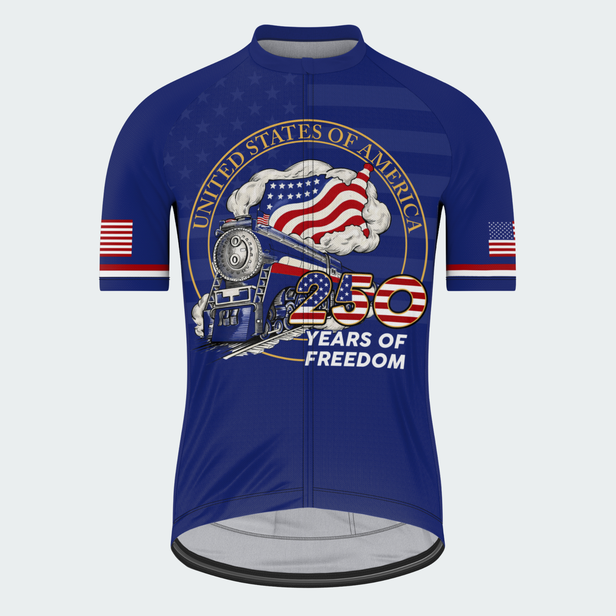 Men’s American Pride USA Freedom Train 250 Regular Fit Cycling Kit
