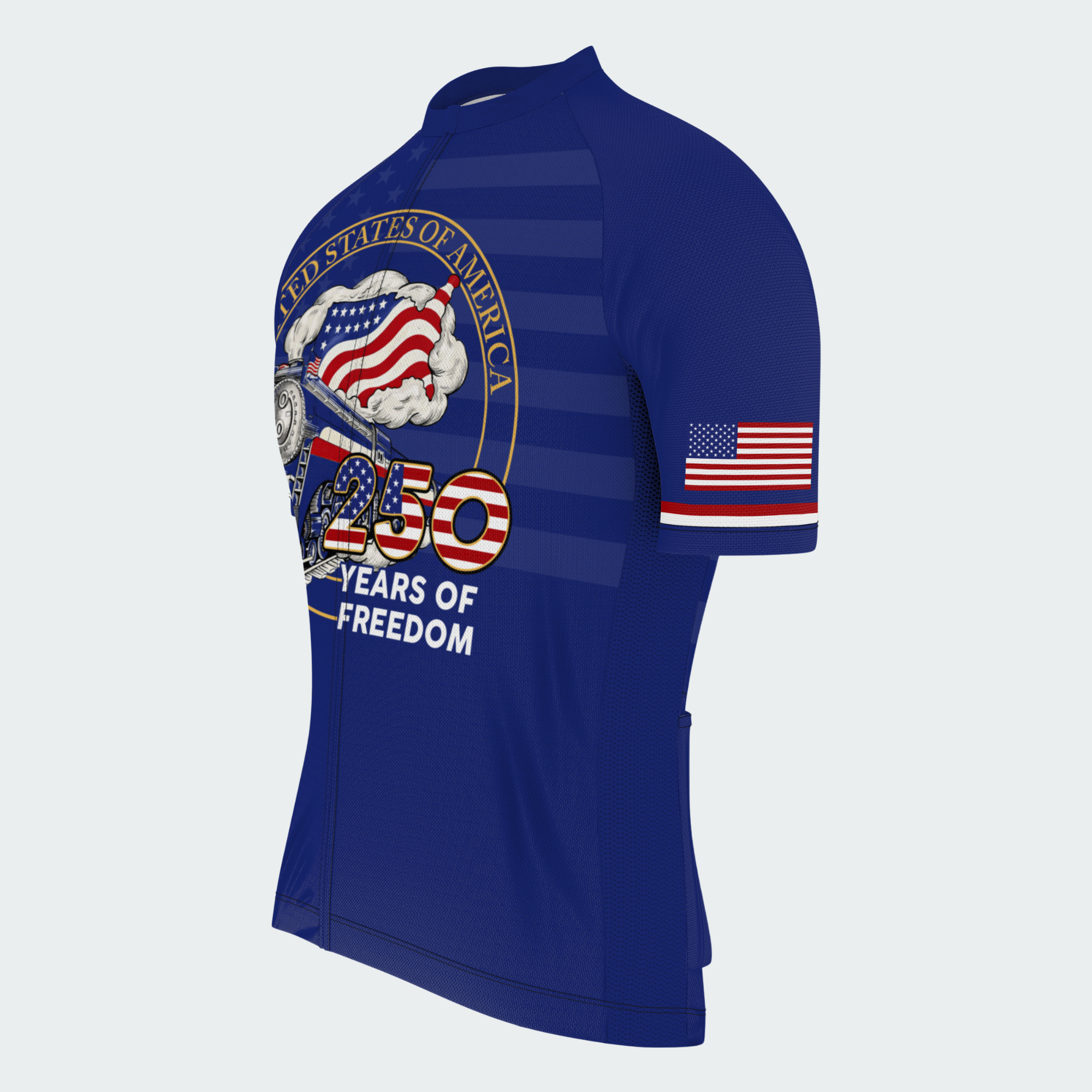 Men’s American Pride USA Freedom Train 250 Regular Fit Cycling Kit