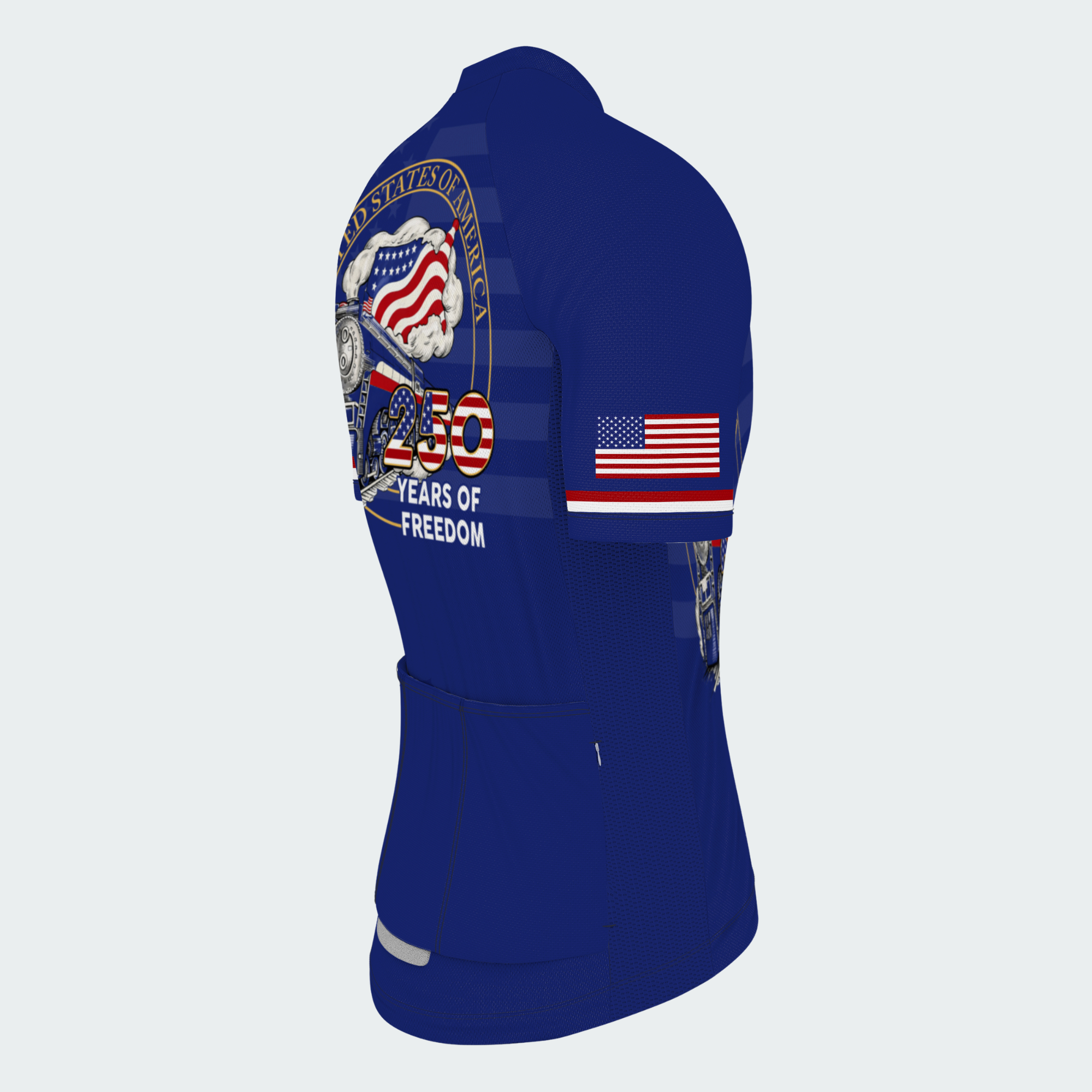 Men’s American Pride USA Freedom Train 250 Regular Fit Cycling Kit