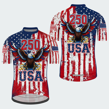 Men’s American Pride USA Freedom Eagle Spirit 250 Regular Fit Cycling Kit