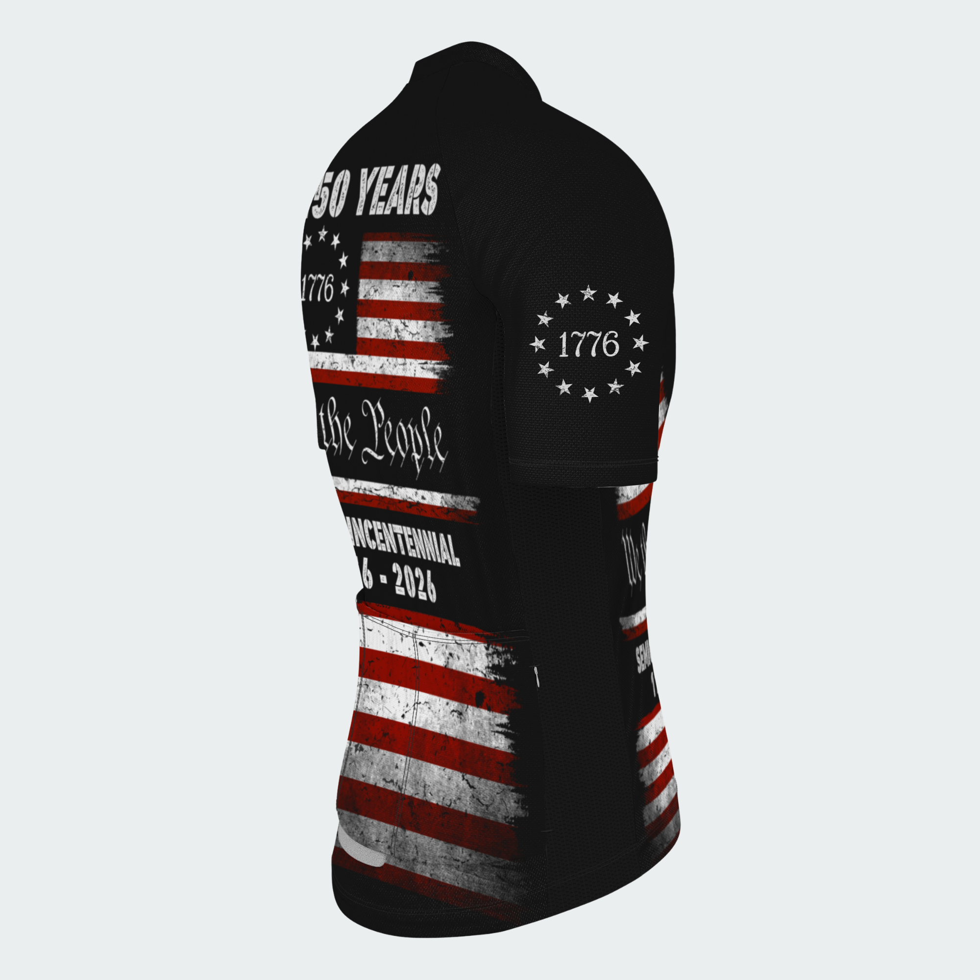 Men’s American Pride USA 250 Years We The People Regular Fit Cycling Kit