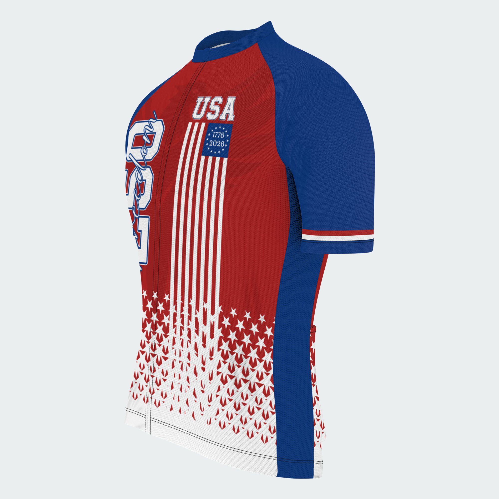Men’s American Pride USA Freedom Eagle 250 Regular Fit Cycling Kit