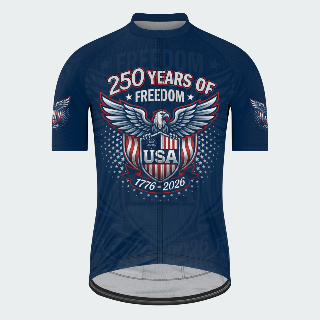Men’s American Pride USA Patriotic Eagle Shield 250 Regular Fit Cycling Kit