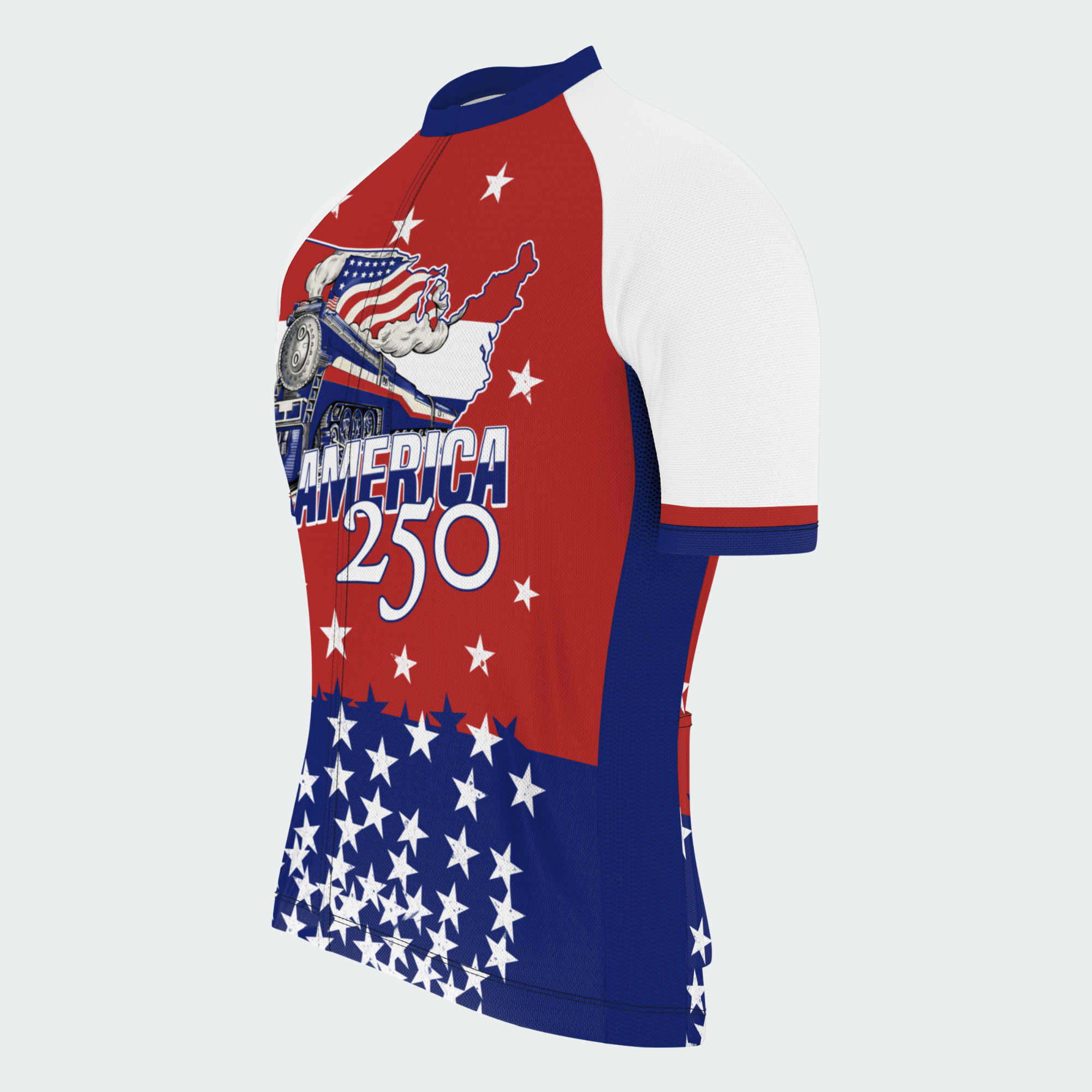 Men’s American Pride USA Freedom Train Legacy 250 Regular Fit Cycling Kit