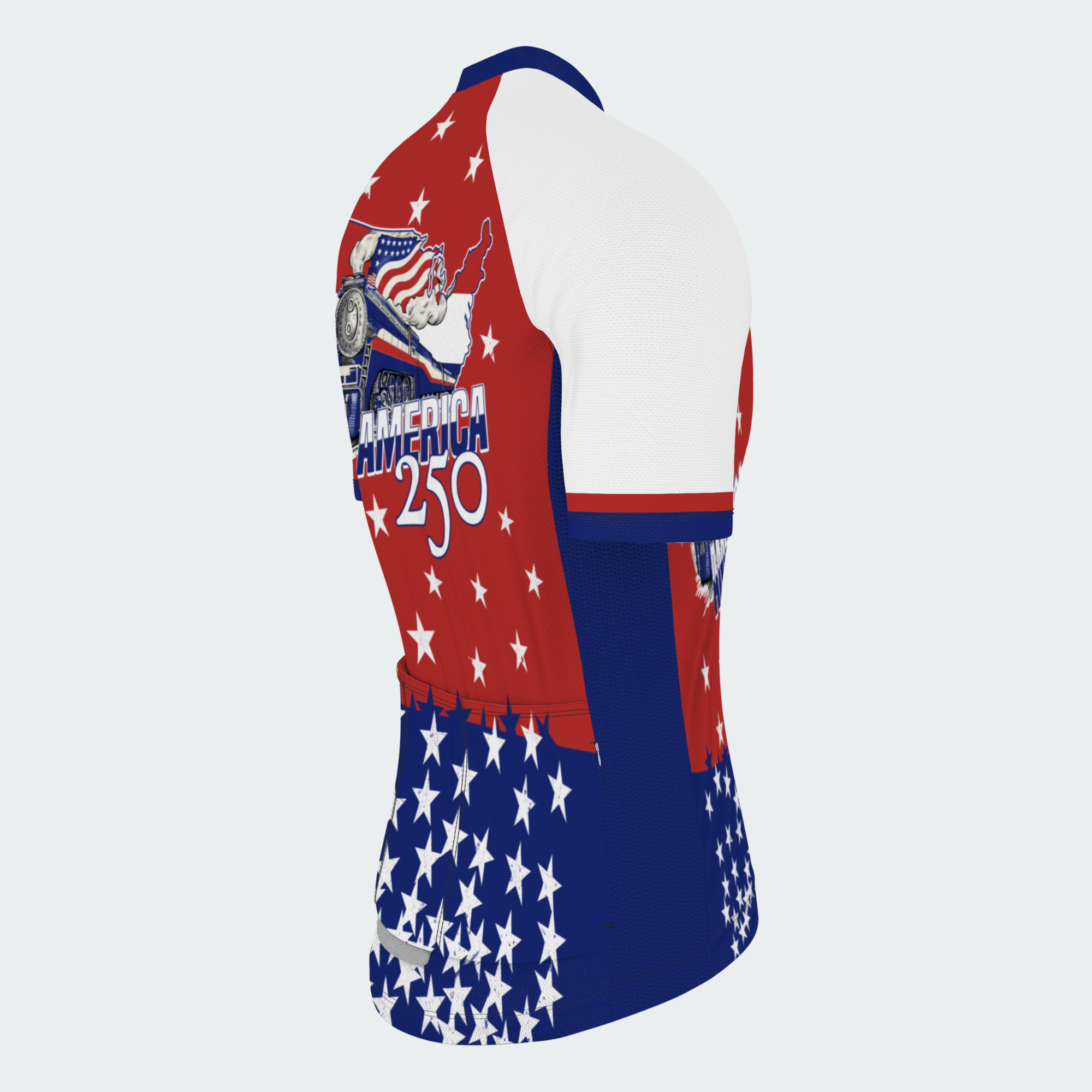 Men’s American Pride USA Freedom Train Legacy 250 Regular Fit Cycling Kit