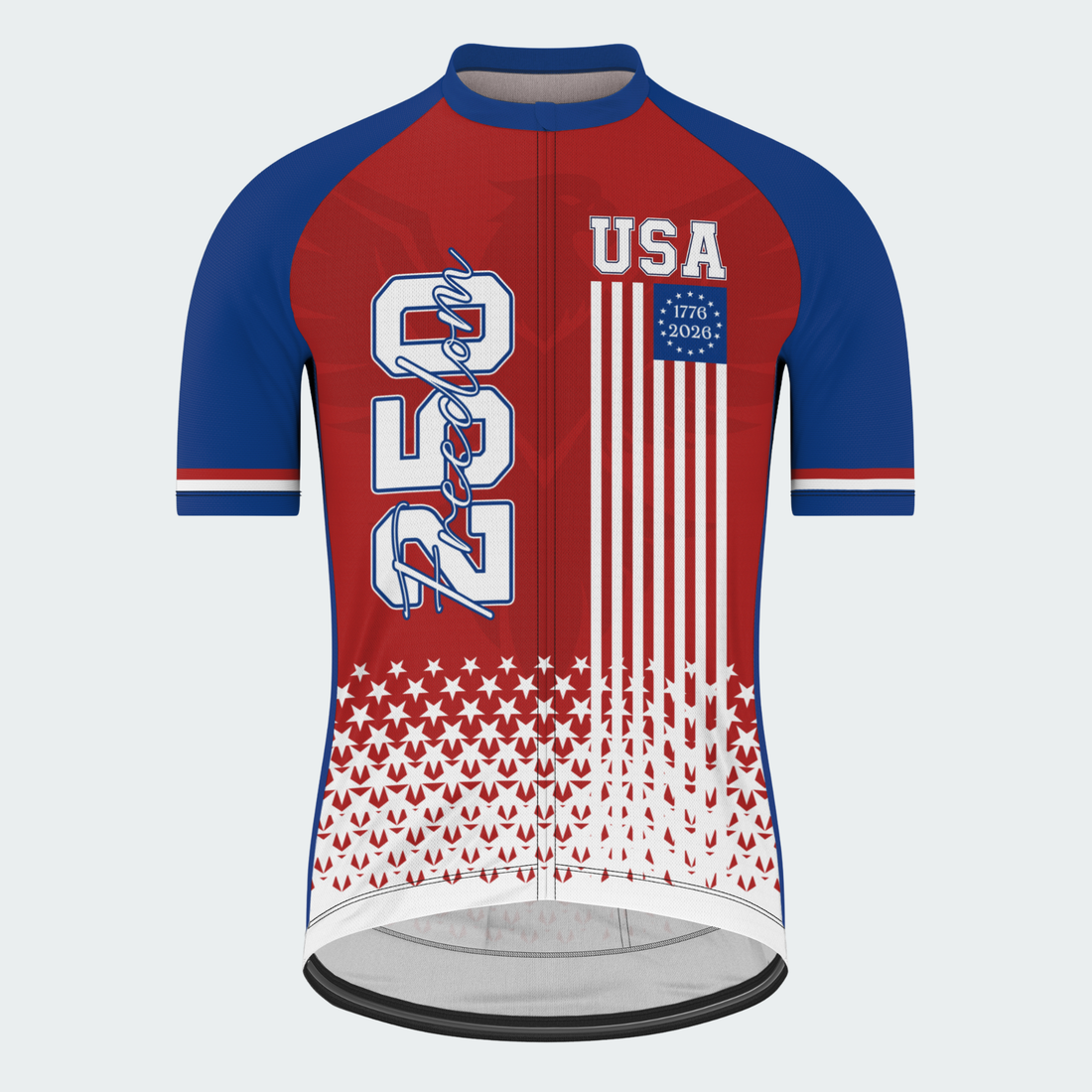 Men’s American Pride USA Freedom Eagle 250 Regular Fit Cycling Kit