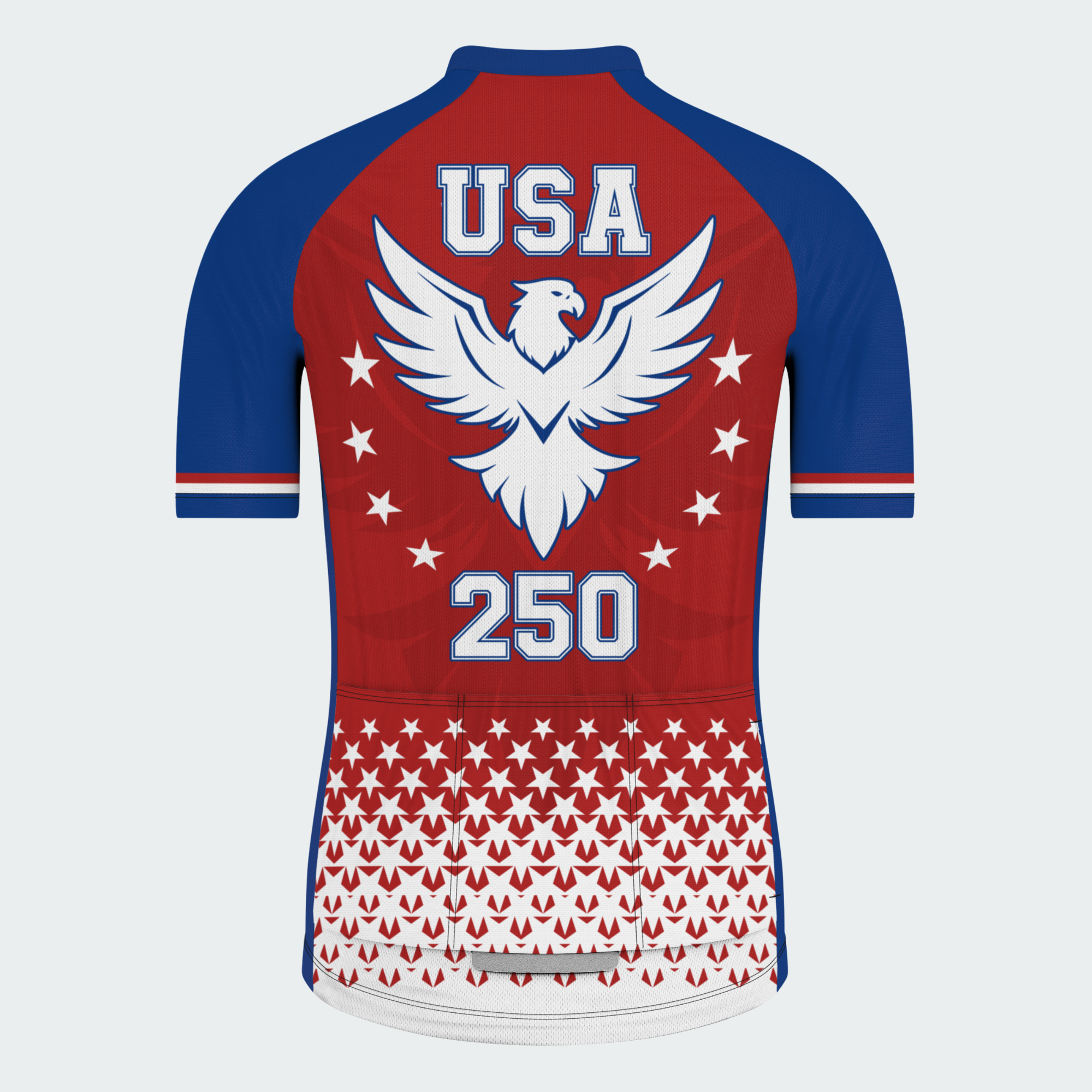 Men’s American Pride USA Freedom Eagle 250 Regular Fit Cycling Kit