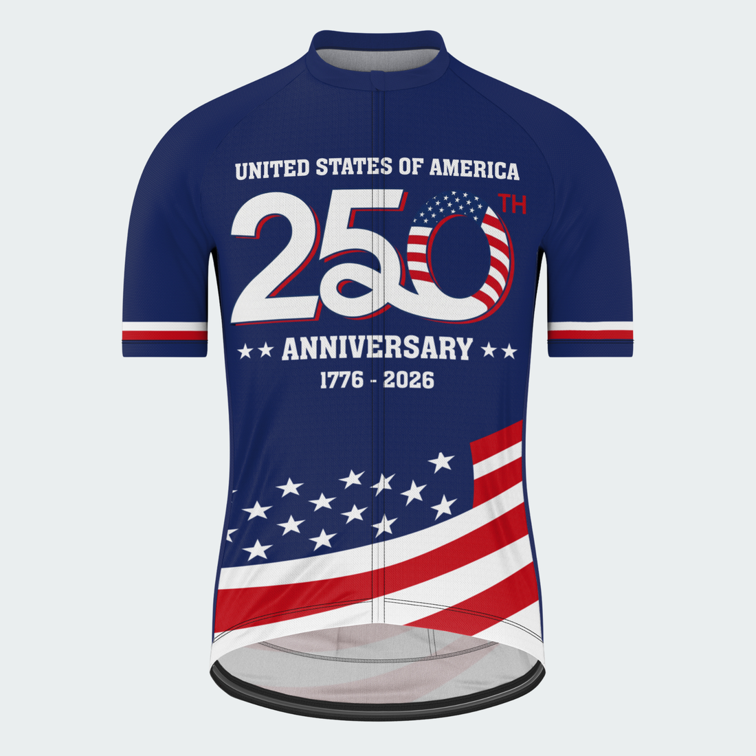 Men’s American Pride USA America 250 Anniversary Regular Fit Cycling Kit