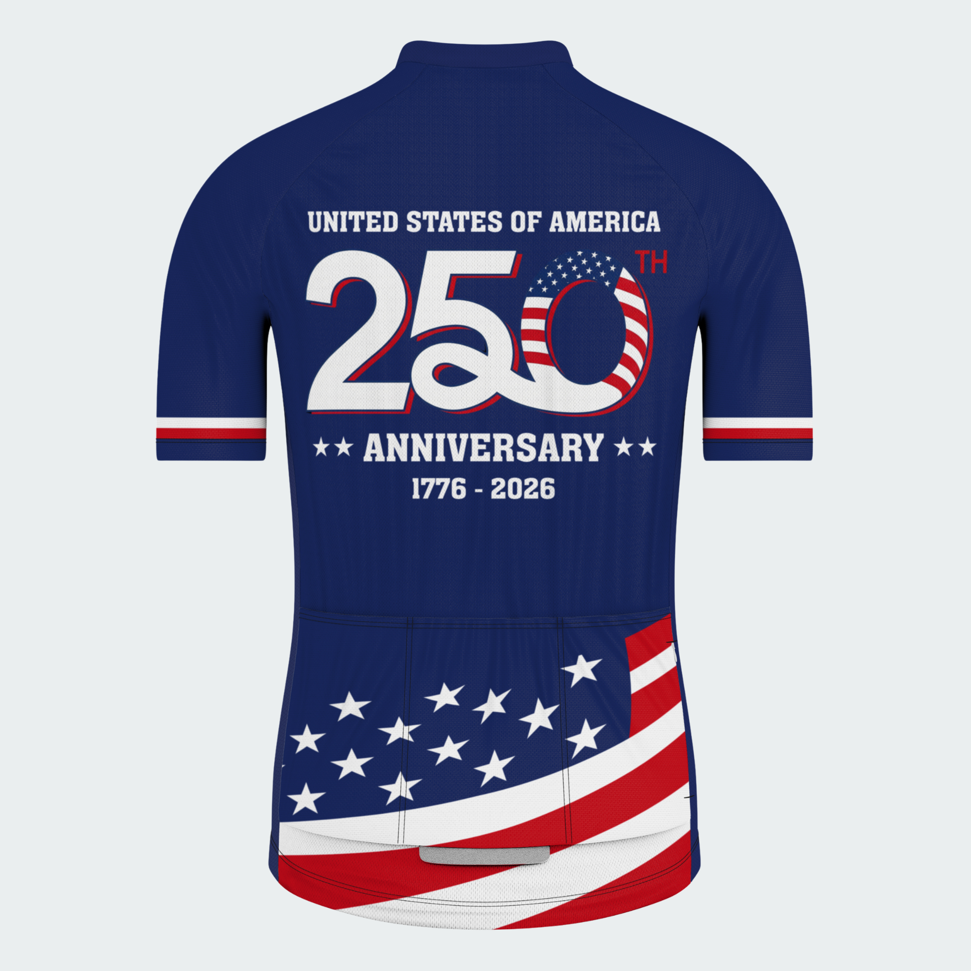 Men’s American Pride USA America 250 Anniversary Regular Fit Cycling Kit
