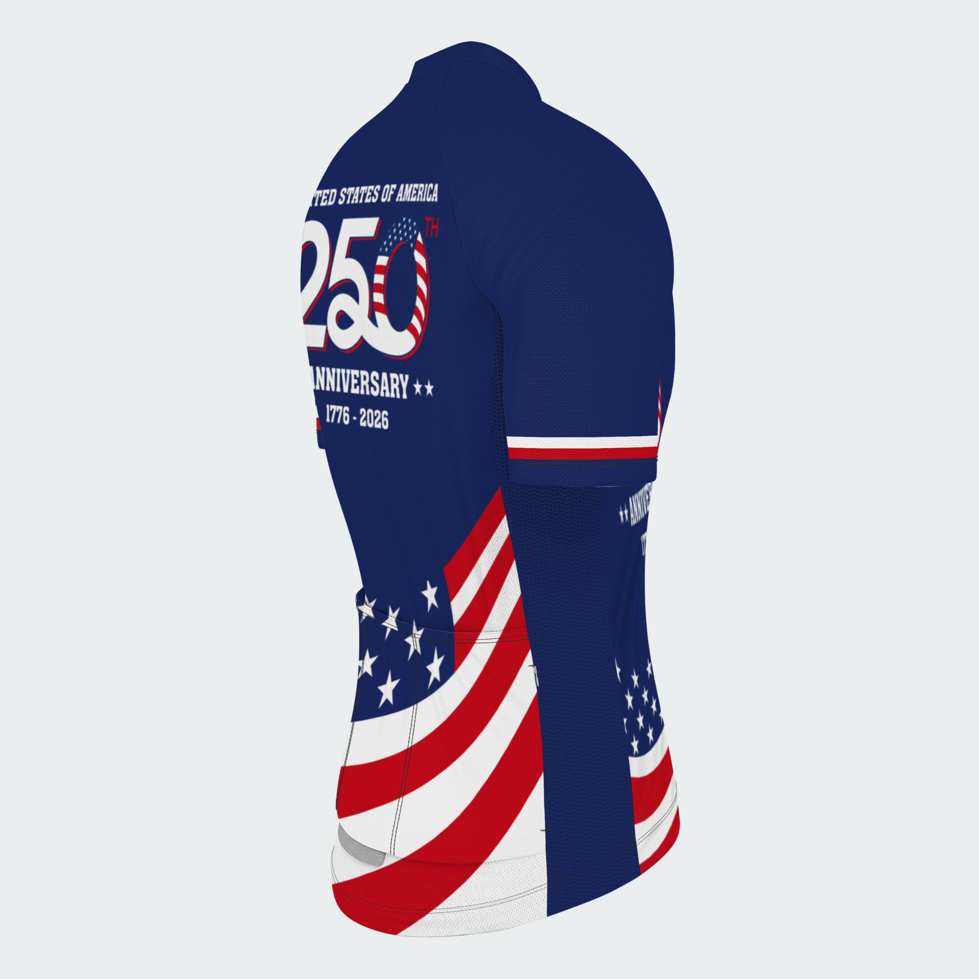 Men’s American Pride USA America 250 Anniversary Regular Fit Cycling Kit