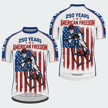 Men’s American Pride USA American Freedom Rider 250 Regular Fit Cycling Kit