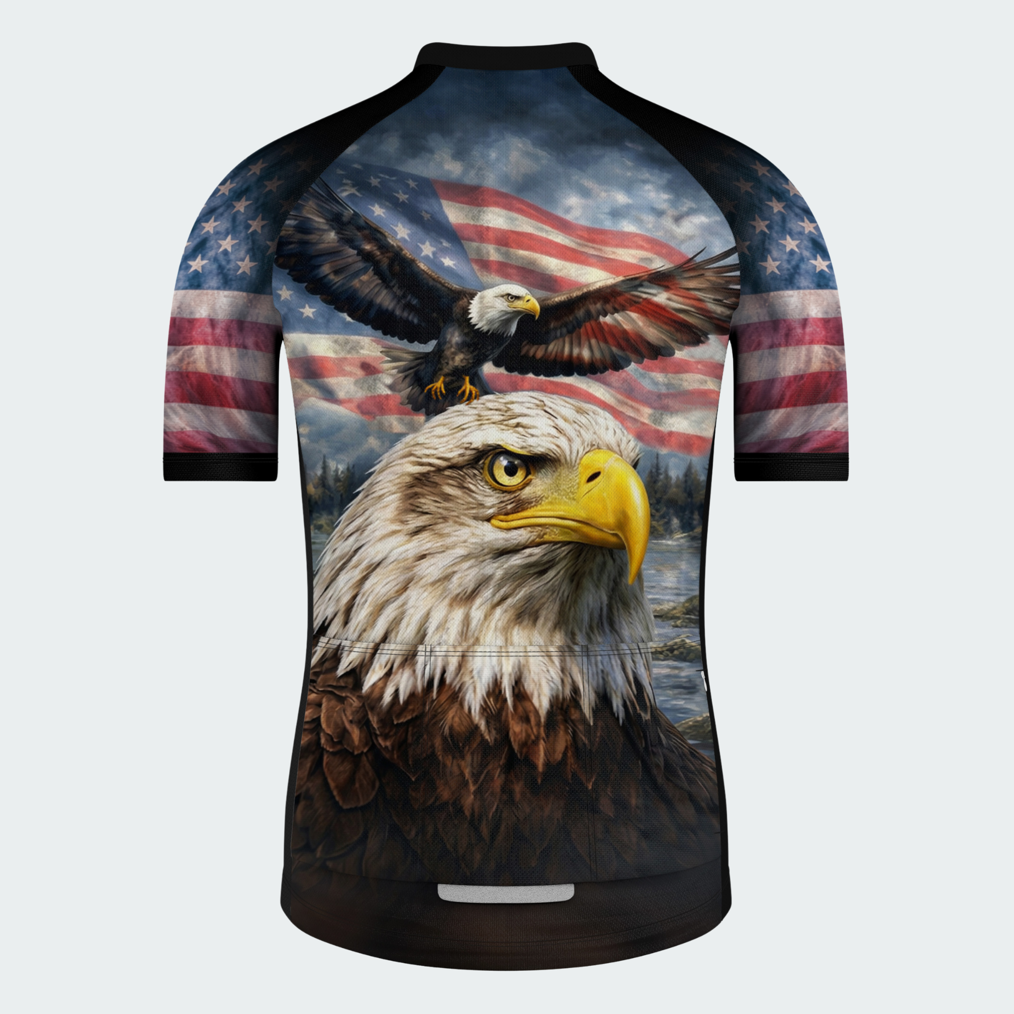 Men’s American Pride USA Majestic Eagle Freedom Regular Fit Cycling Kit